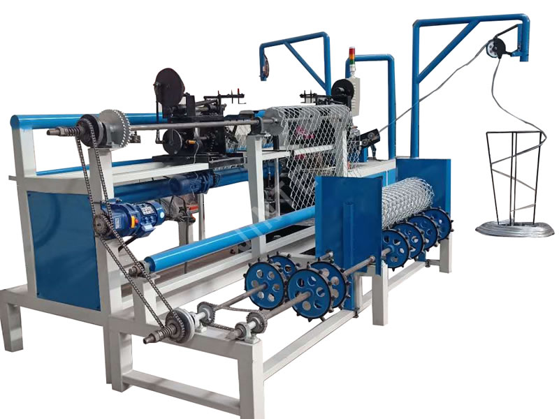 Double Wire Chian Link Fence Machine