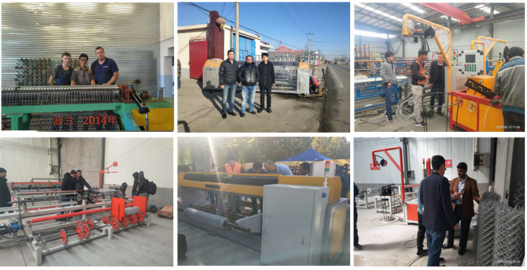 High Speed Diamond Chain Link Fence Making Machine with CE and SGS Certificates High Speed Diamond Chain Link Fence Making Machine with CE and SGS Certificates
