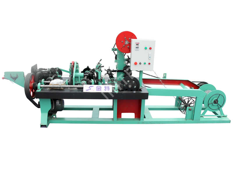 Single Twist Barbed Wire Machine